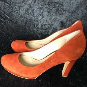 Burnt orange heels